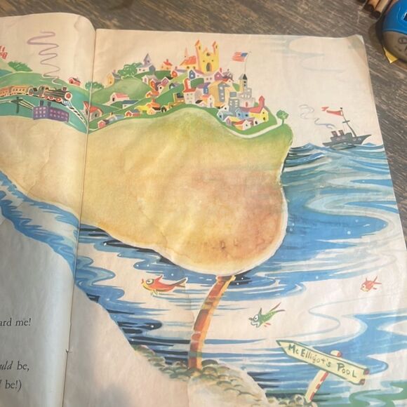 McElligot's Pool by Dr. Seuss 1975 inside manuscript only - Picture 3 of 11